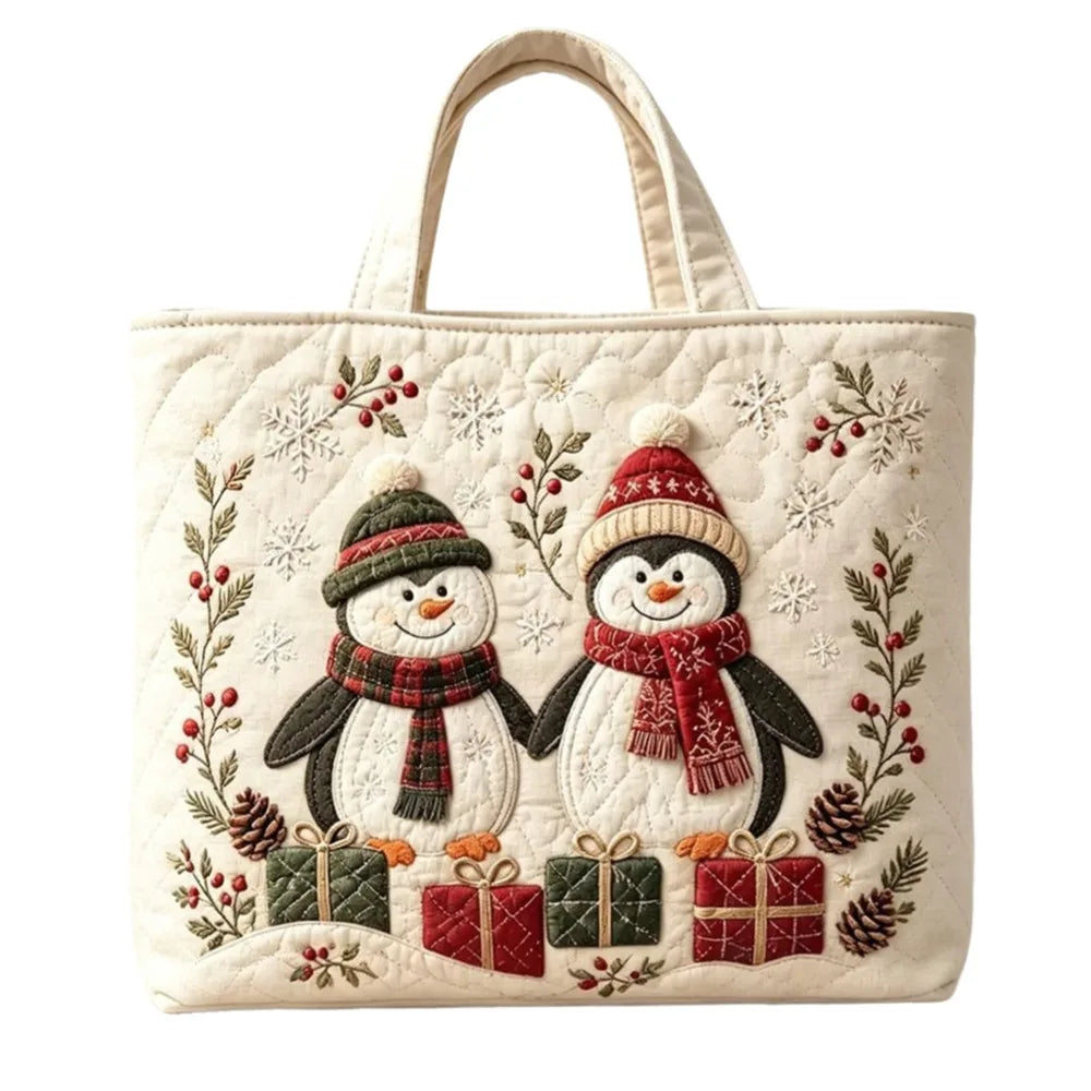 Merry Purse diseño Pareja de Nieve